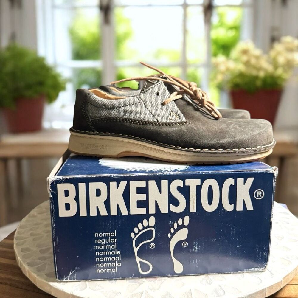 Birkenstock Memphis Lace-Up Leather Suede Oxford Boot EU 36 Regular Fit – New in - Picture 6 of 11